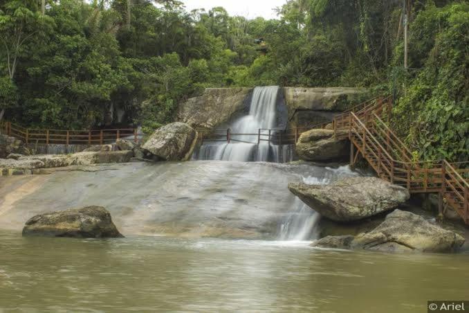 Recanto Bellamar Pousada E Hostel Guaruja Bagian luar foto